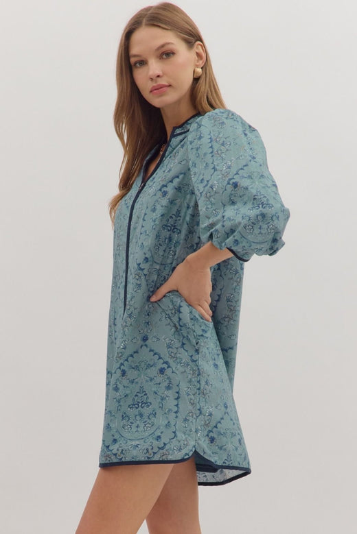 Skies Are Blue Dress