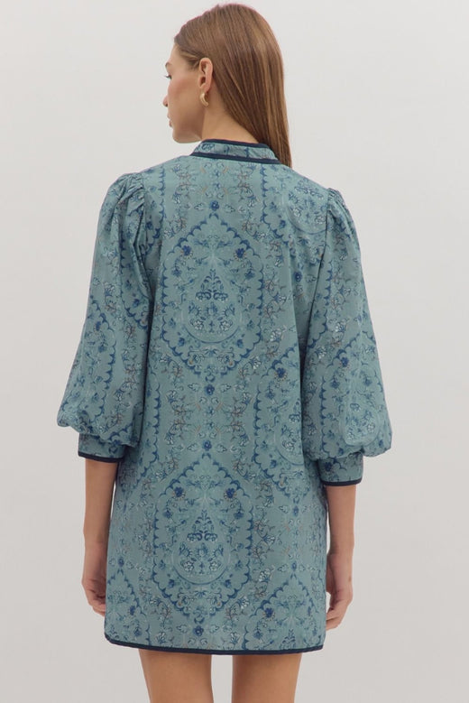 Skies Are Blue Dress
