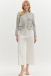 Stripe Tweed Jacket