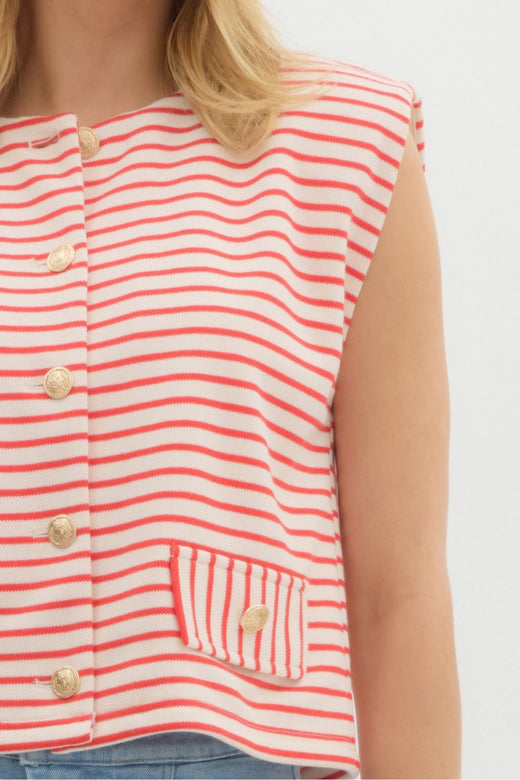 Betsy Striped Top