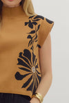 Ecru Floral Sweater