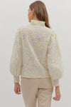 Floral Embroidered Shirt