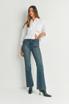 High Rise Scissor Cut Flare Jeans