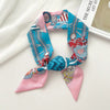 Retro Long Tie Bag Handle Ribbon Scarf