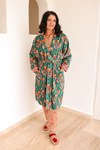Velvet Robe:  Reversible Cotton Duster - Winnie