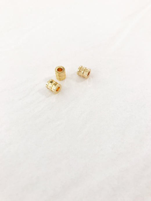 Drum Tube Spacer Beads