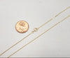 Necklace - 14k Gold Filled Flat Cable Chain Necklace