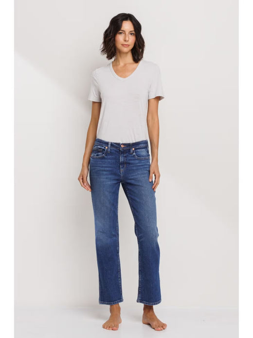 Mid Rise Straight Dark Vintage Jean