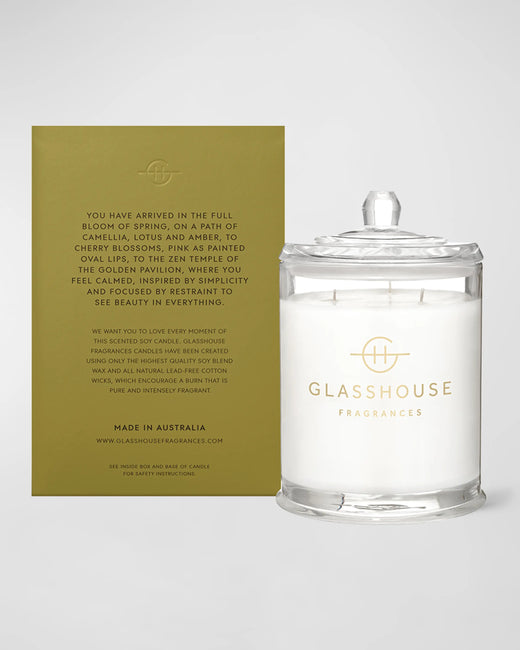 2.1oz. Kyoto In Bloom, Glasshouse Candle