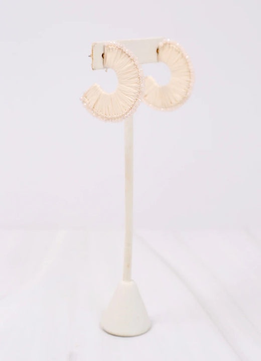 Lakeshore Wrapped Hoop Earring