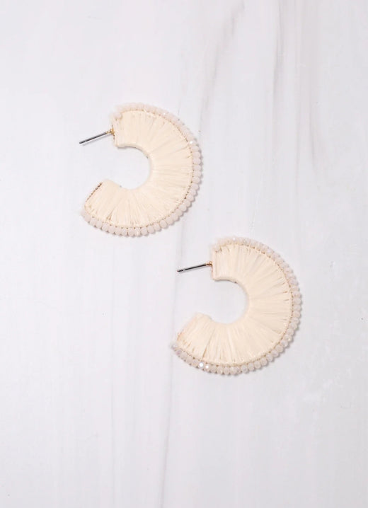 Lakeshore Wrapped Hoop Earring