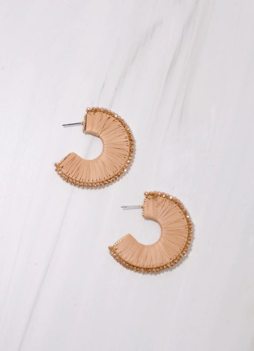 Lakeshore Wrapped Hoop Earring