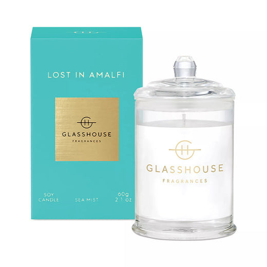 2.1oz. Lost In Amalfi, Glasshouse Soy Candle