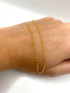 Necklace - 24k Gold Plated Base Chain (4 Lengths)