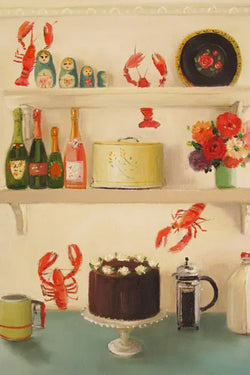 The Devil's Food Cake Art Print - 8.5" X 11"