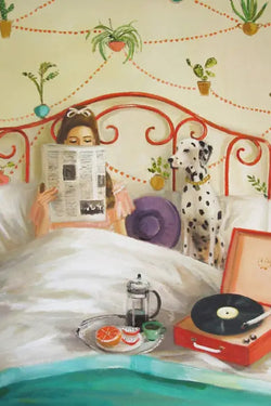 Houseplants. 8.5 x 11" Art Print