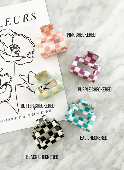 Camila Patterned Hair Clips