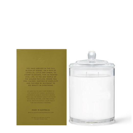13.4 oz, Kyoto In Bloom Glasshouse Candle