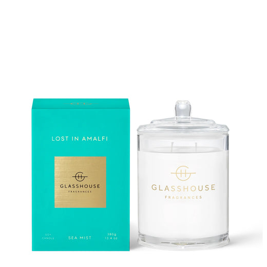 13.4 oz, Lost in Amalfi Glasshouse Candle