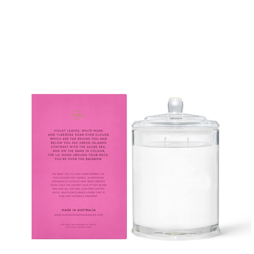 13.4 oz, Over the Rainbow Glasshouse Candle