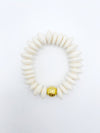 Heishi Bone & Clay Bracelets