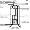 'Brass Mill' Salt & Pepper Grinders  - 8