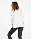 Spanx, White Dolman Sleeve Sweatshirt