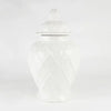 Light Blue Textured Ginger Jar