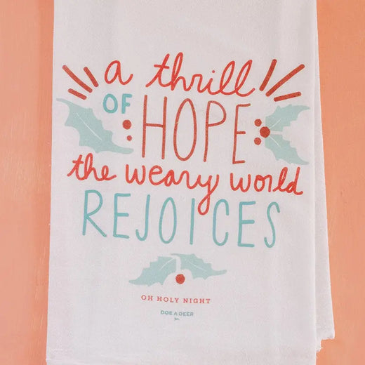 Christmas Flour Sack Towel