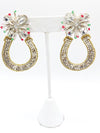 Derby Horseshoe Earrings