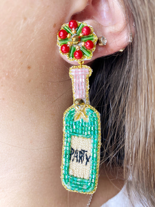 Wine Party Boozy Earrings