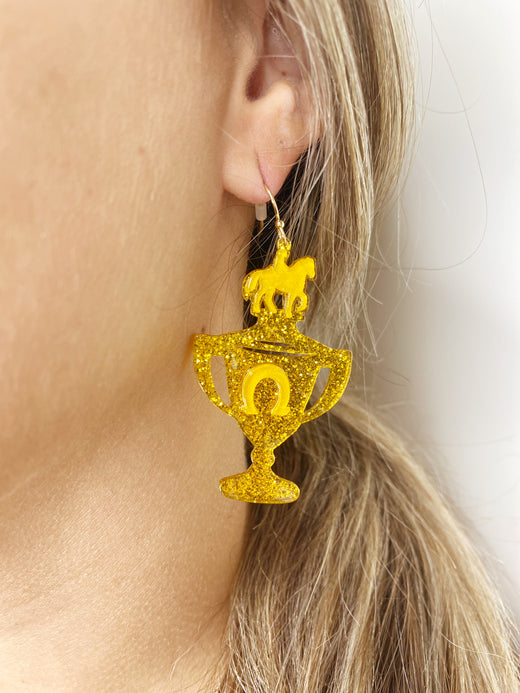 Kentucky Derby Trophy Earrings