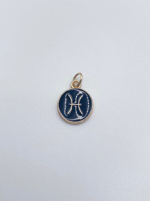 Zodiac Charm - Black Zodiac Charm