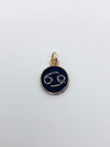 Zodiac Charm - Black Zodiac Charm