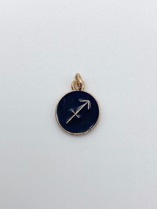 Zodiac Charm - Black Zodiac Charm