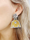 Derby Jockey Silks Earring KY Gold