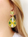 St. X Hand Beaded Earrings