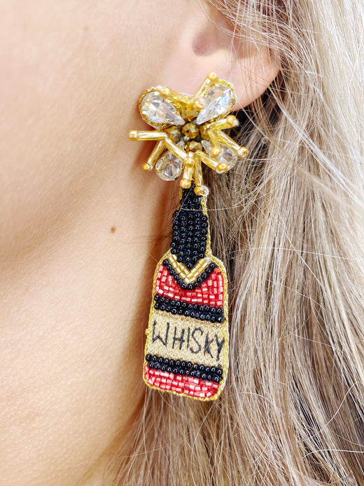 Whisky Boozy Earrings