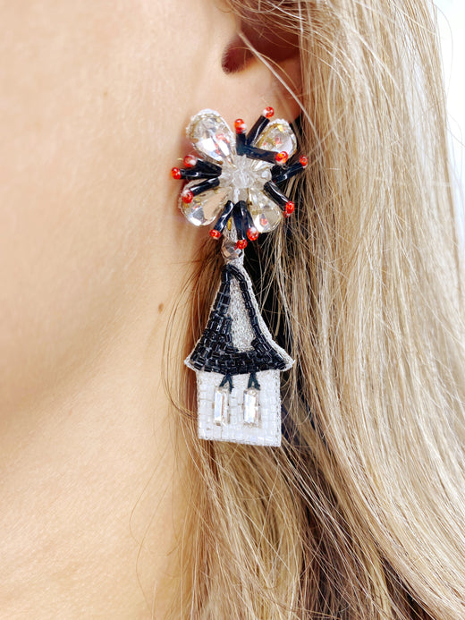Derby Twin Spires Earrings