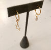 Charm Bar - Gold Huggie Hoop