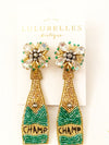 Champagne Champs Boozy Earrings