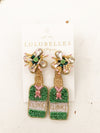 Champagne Clink! Boozy Earrings