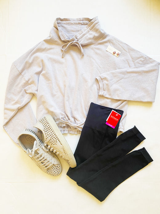 Spanx Eccocare Ankle Leggings, Very Black