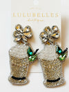 Derby Mint Julep Earrings