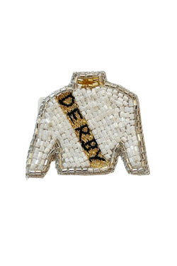 Derby Jockey Silk Lapel Pins
