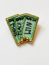 Derby Horseshoe Lapel Pins