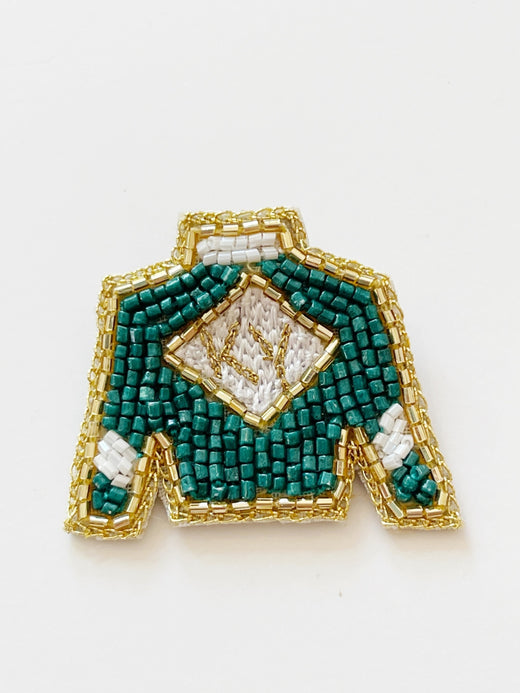 Derby Jockey Silk Lapel Pins