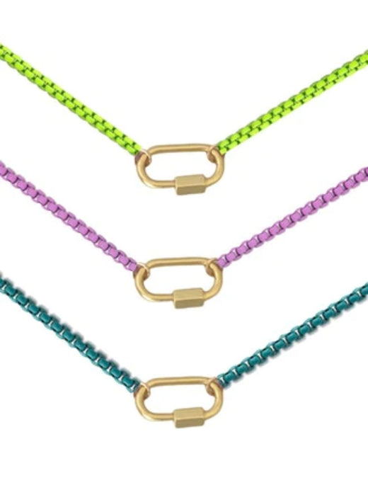 Crave Carabiner Necklace