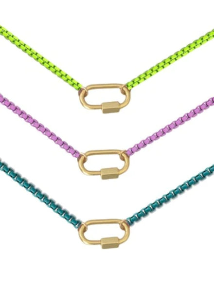 Crave Carabiner Necklace – Lulubelles Boutique