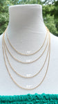 Necklace - 24k Gold Plated Base Chain (4 Lengths)